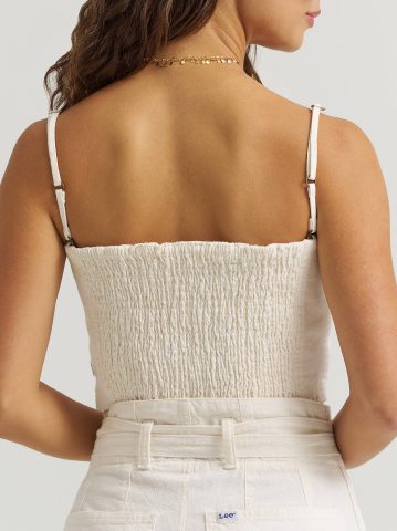 Women's Detachable Straps Linen Tube Top