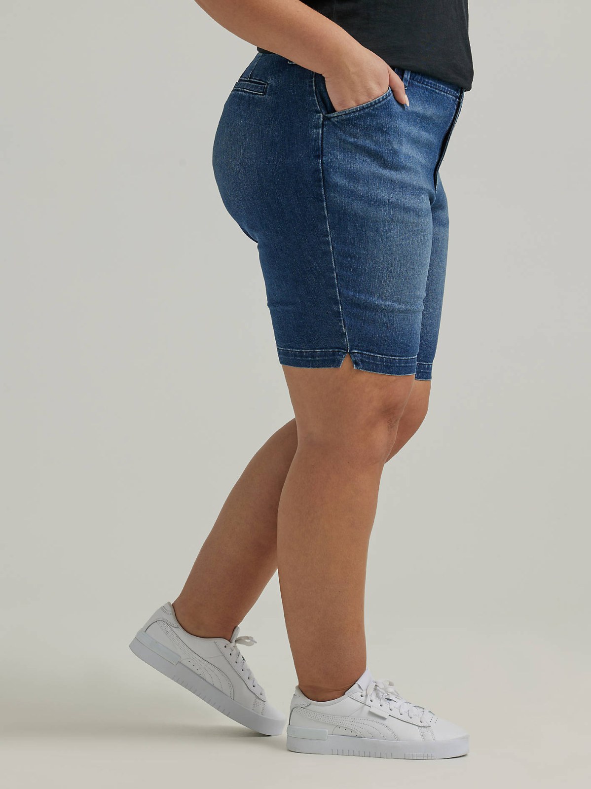 Women's Legendary Denim Chino Bermuda (Plus) - view 3
