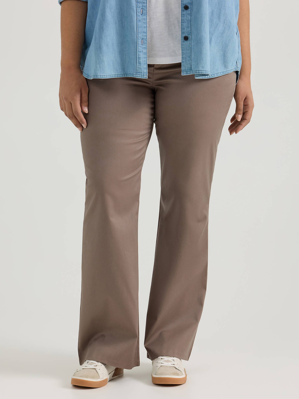 Women's Wrinkle Free Trouser Pant (Plus) - view 2
