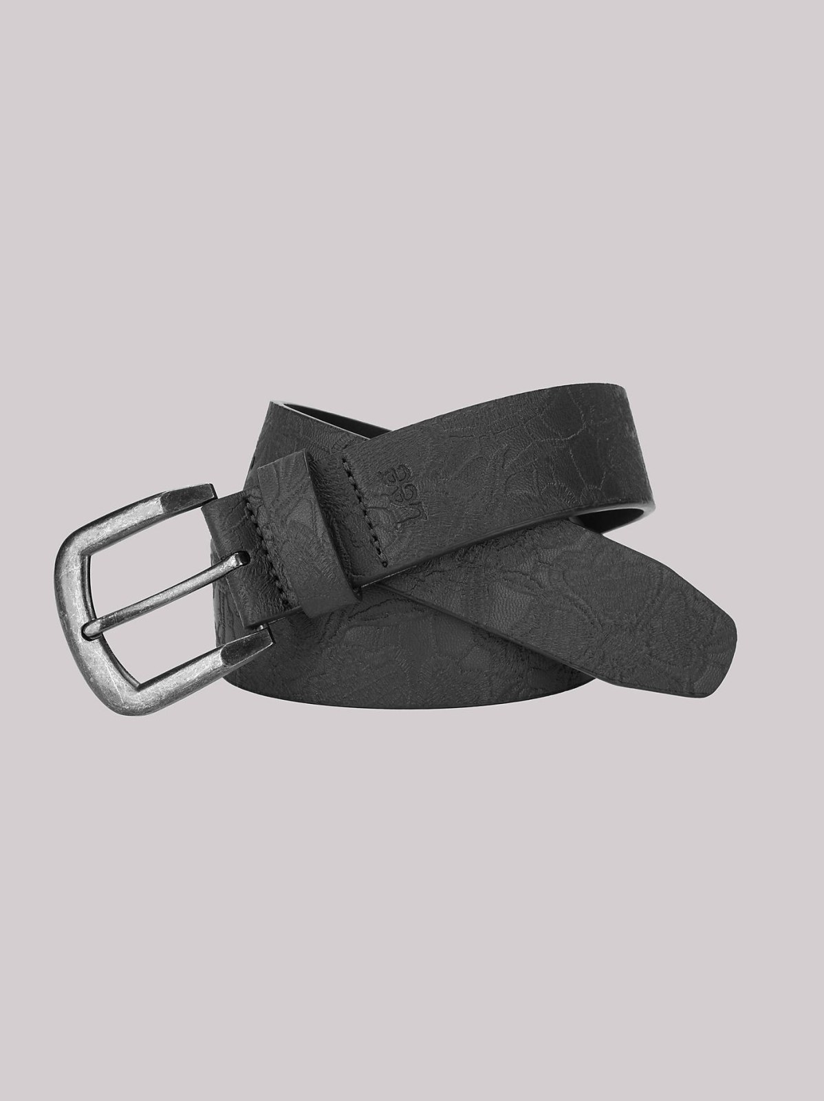 Women's Floral Embossed Belt