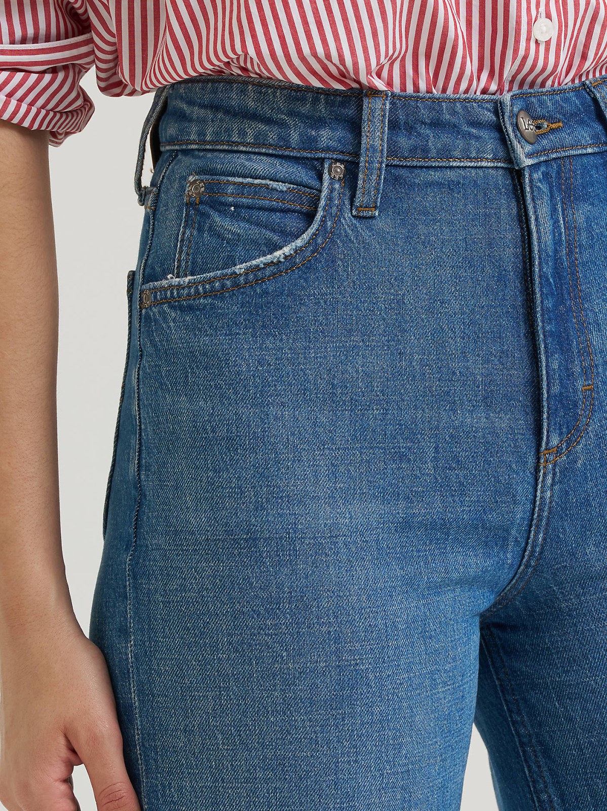 Women's Premium High Rise Retro A-Line Jean - view 6
