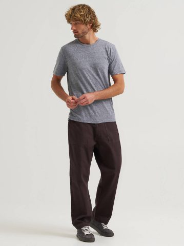 Men's Snow Heather Jersey Crew Tee
