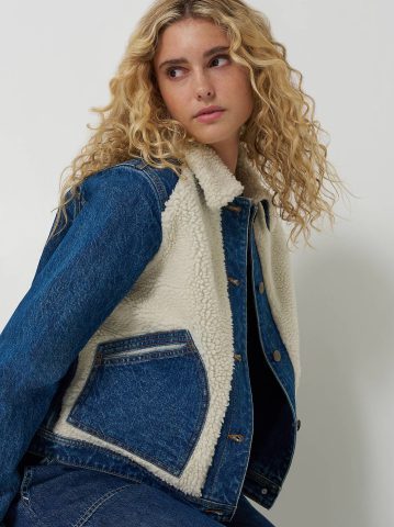 Women's Mixed Media Jacket — alternate view