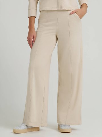 Women's Wide Leg Pull On Knit Pant