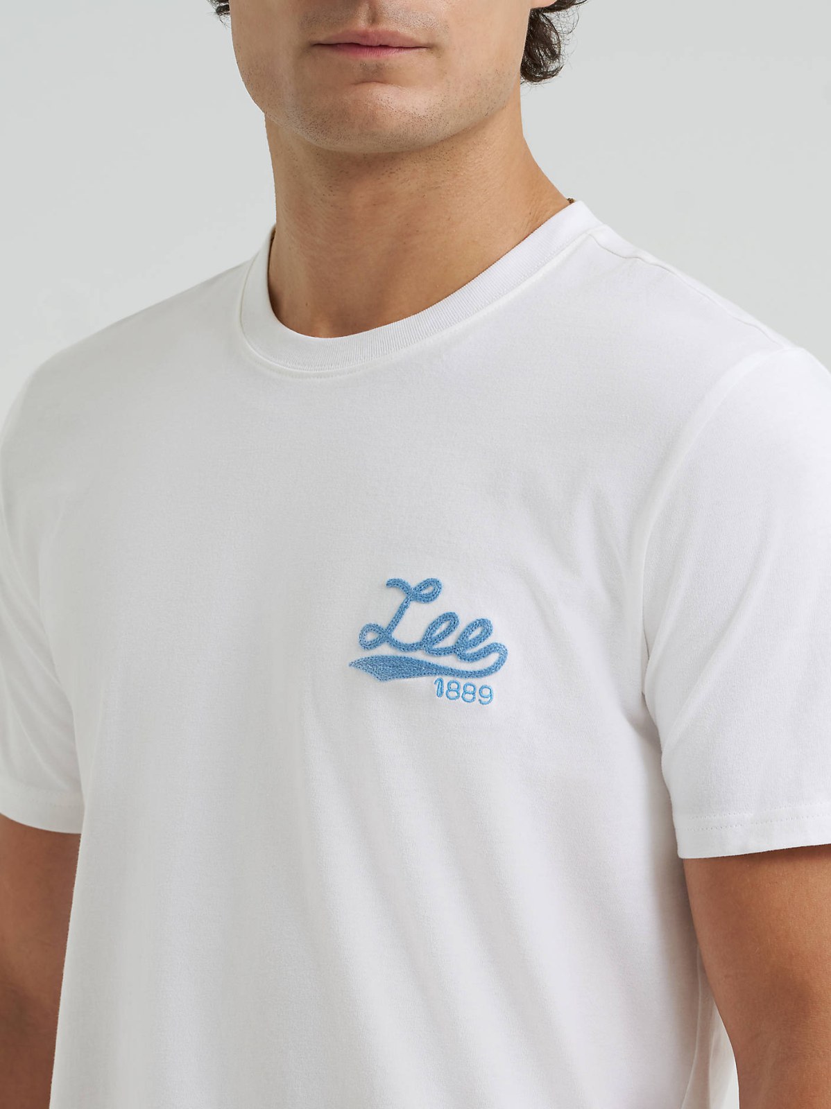 Men's Chainstitch Logo Tee - view 3
