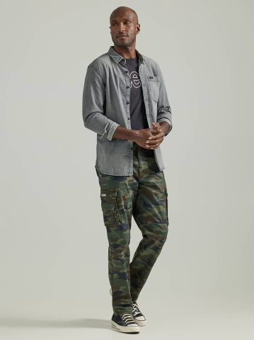 Men's Wyoming Relaxed Fit Cargo Twill Pant