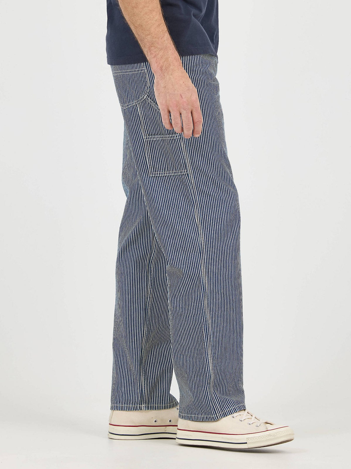 Men's Legendary Railroad Stripe Loose Carpenter Jean - view 6
