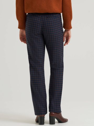 Women's Wrinkle Free Relaxed Fit Straight Leg Pant