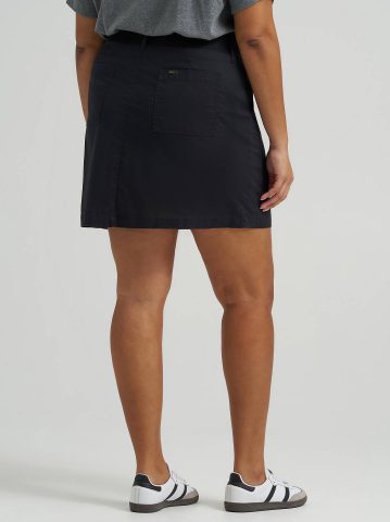 Women's Knit Waist Utility Skort (Plus)