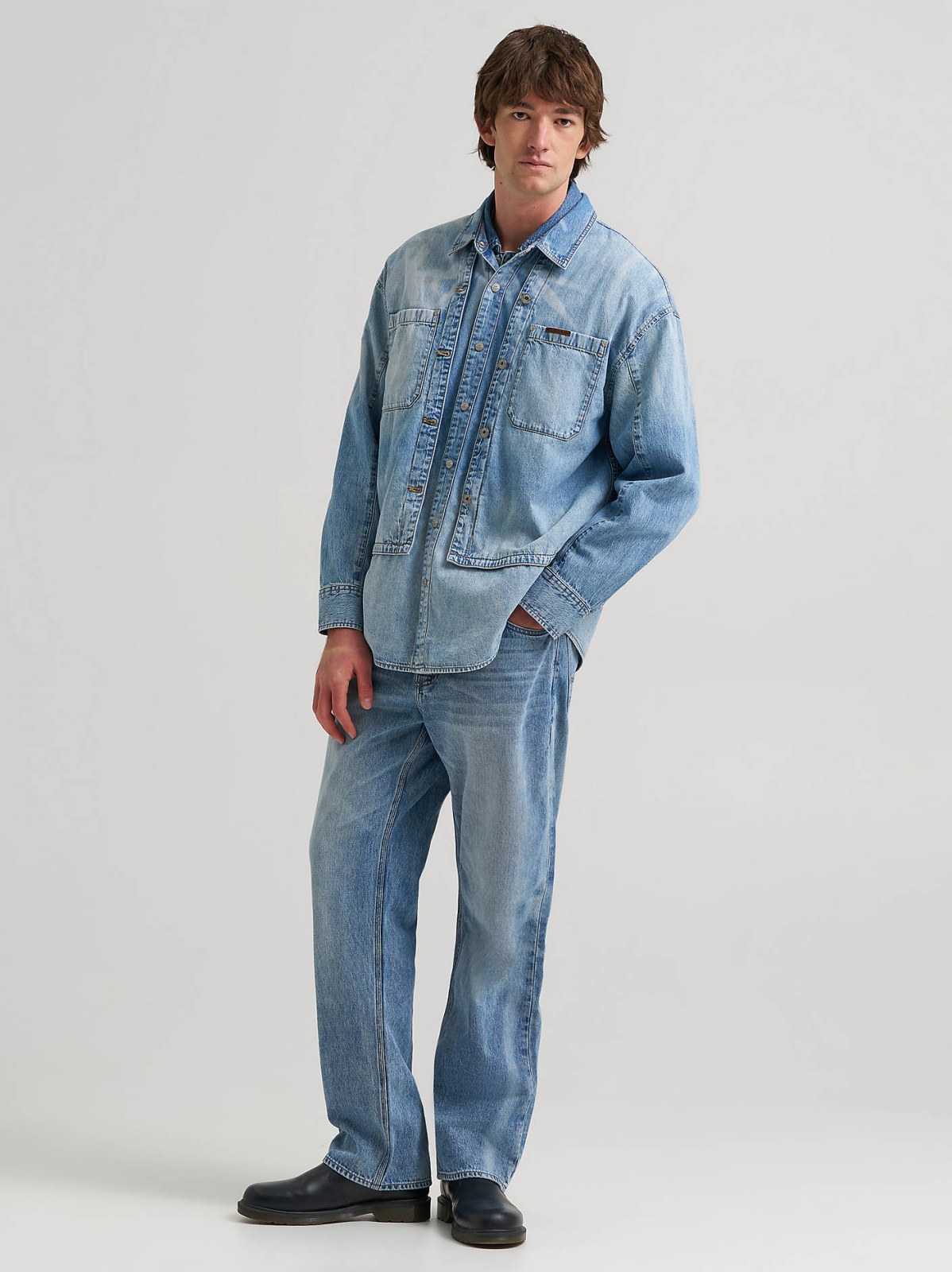 Men's Lee® x Feng Chen Wang Denim Shirt - view 3