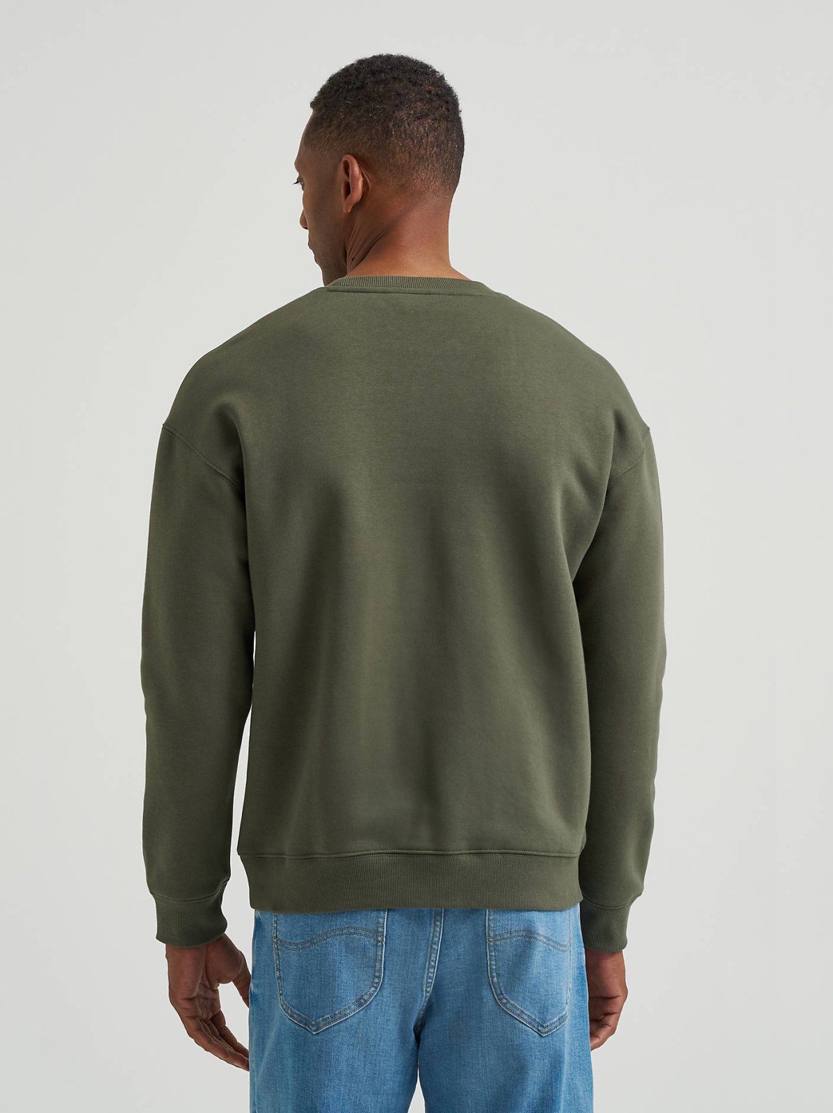 Men's Relaxed Fit Essential Workwear Sweatshirt - view 2