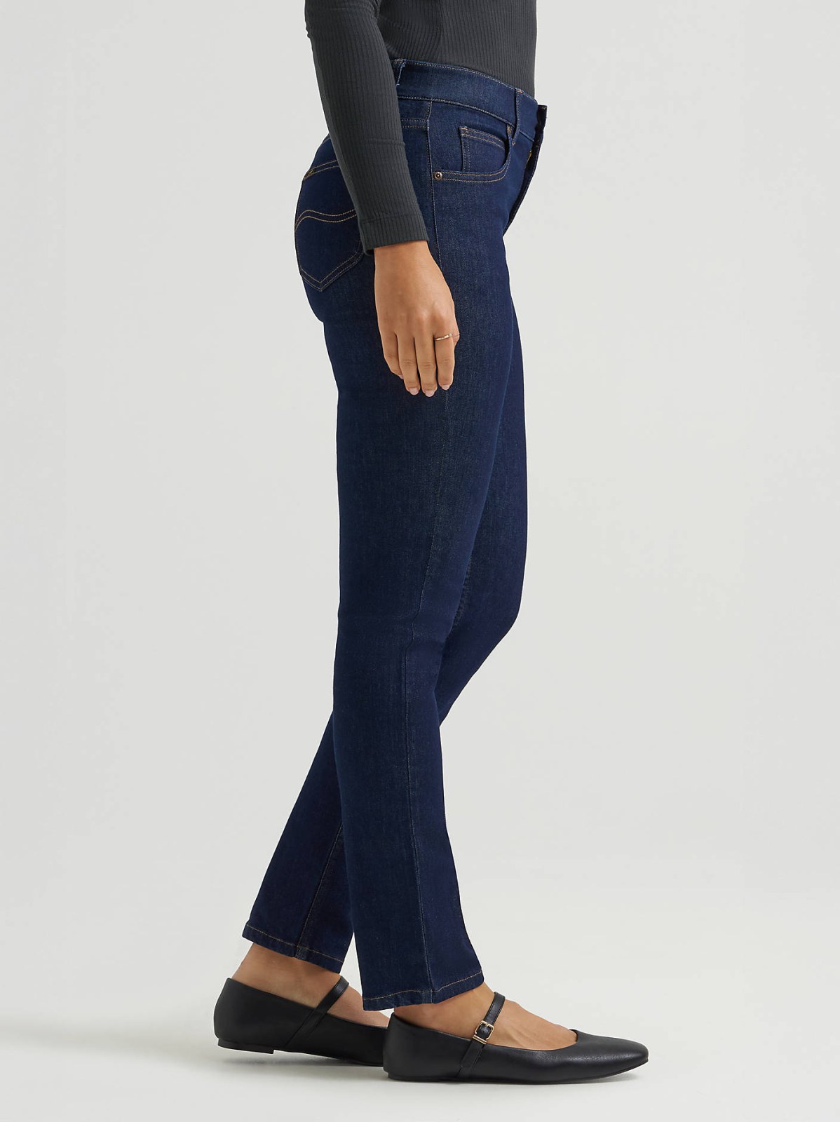 Women's Ultra Lux Comfort Flex Motion Slim Straight Jean with Ever Fit® - view 4