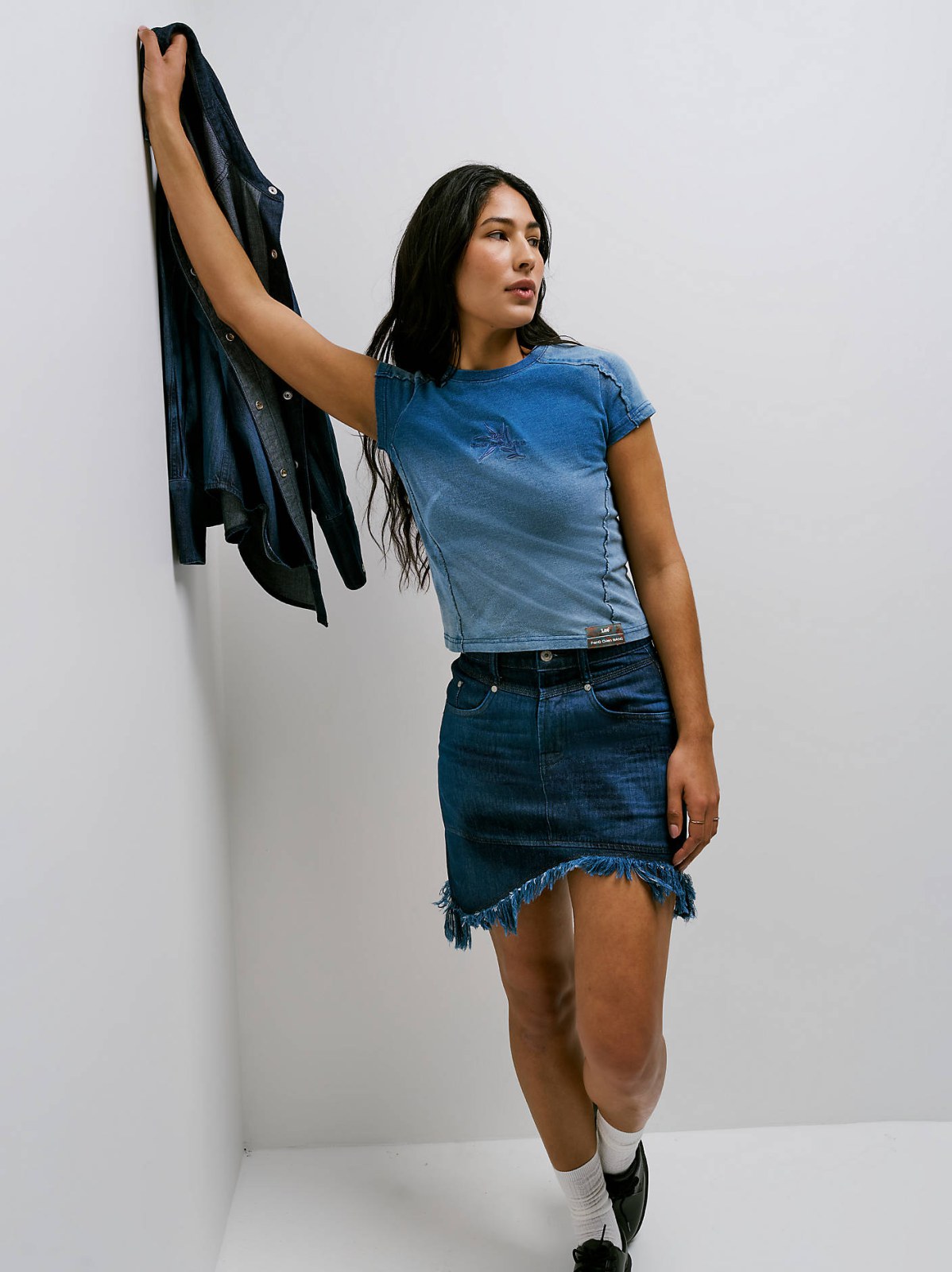 Women's Lee® x Feng Chen Wang Cropped Logo Tee - view 2