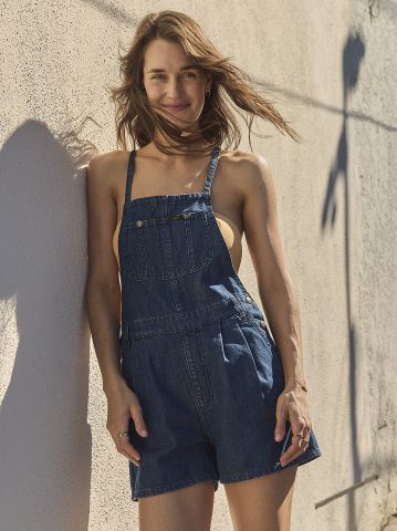 Women's Denim Romper Women's Denim Romper