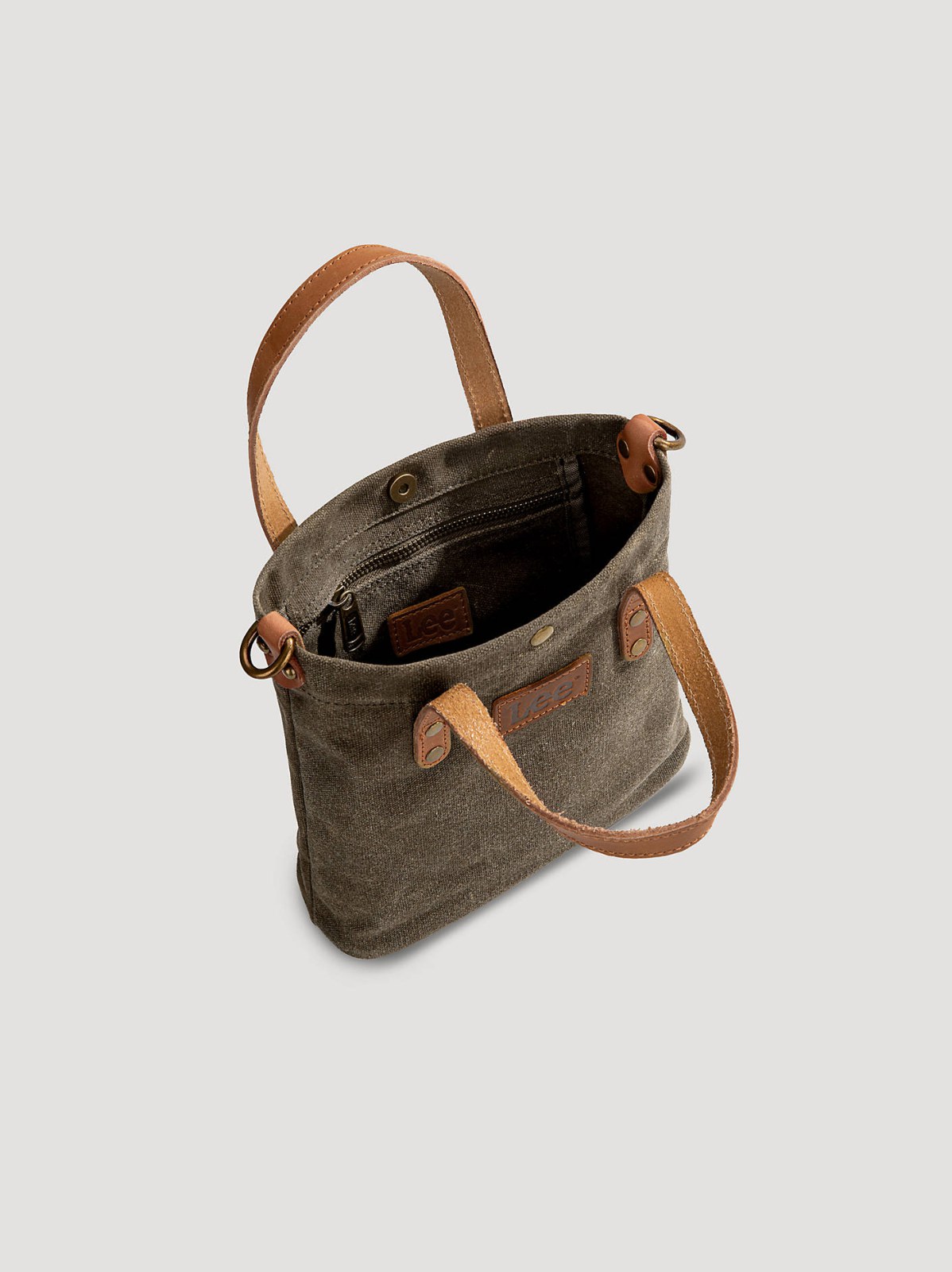 Women's Small Waxed Canvas Tote - view 3