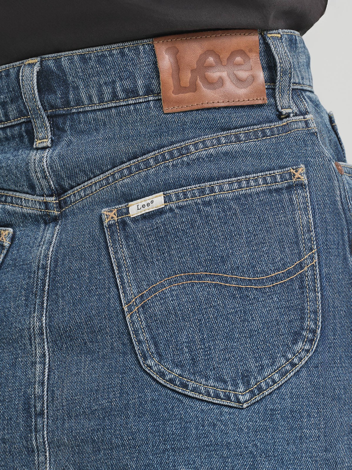 Women's Lee® x J.Crew Denim Skirt - view 6