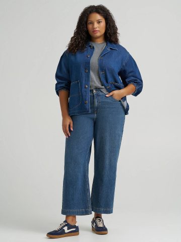 Women's Legendary Wide Leg Crop Jean (Plus)