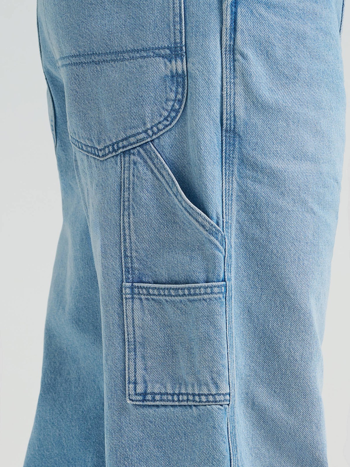 Men's Relaxed Straight Button Fly Bib Overall - view 6