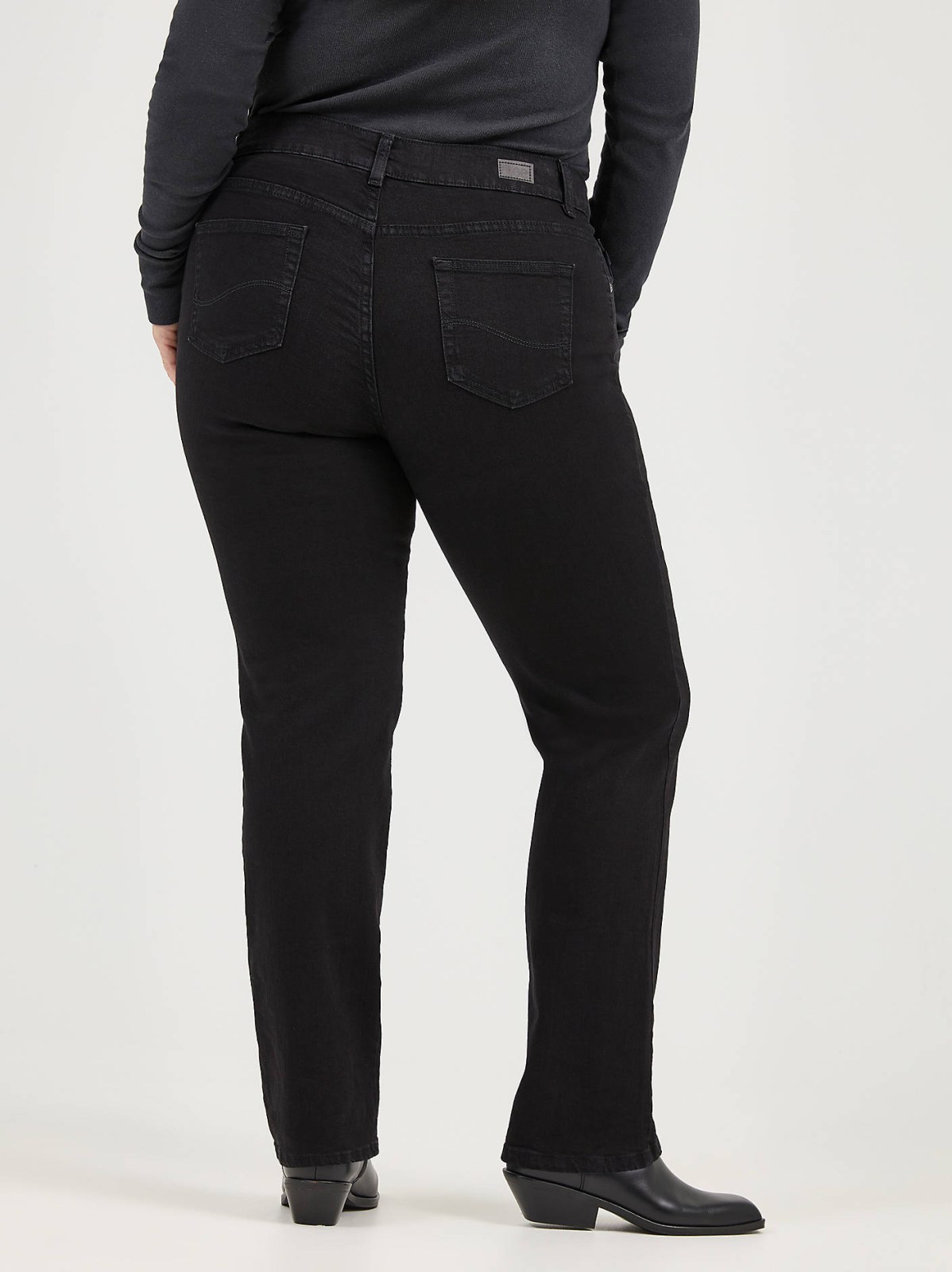 Women’s Stretch Relaxed Fit Straight Leg Jean (Plus) - view 3