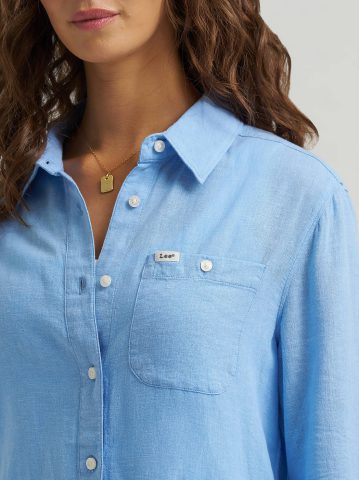 Women's All Purpose Linen Button Down Shirt