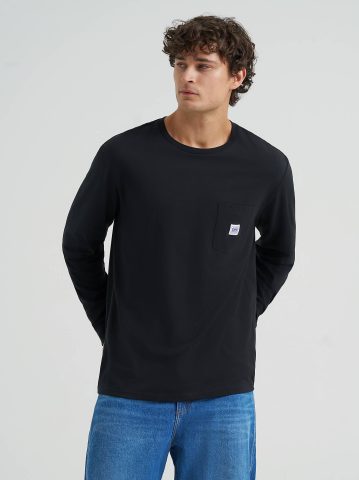 Men's Long Sleeve Workwear Pocket Tee — alternate view