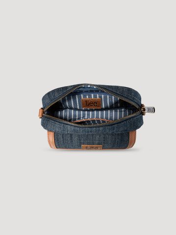 Women's Denim Canvas Belt Bag With Wallet