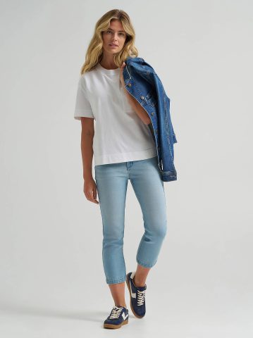 Women's Legendary Straight Denim Capri