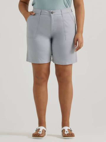 Women's Ultra Lux Comfort with Flex-To-Go Relaxed Fit Utility Bermuda (Plus)