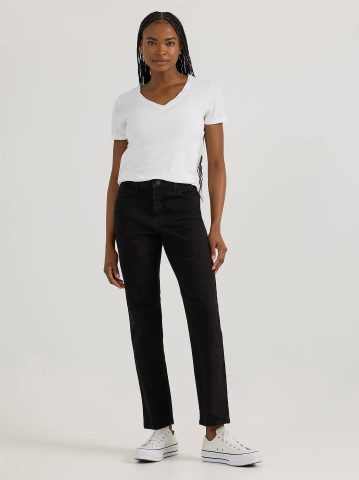 Women's Instantly Slims Relaxed Fit Straight Leg Jean