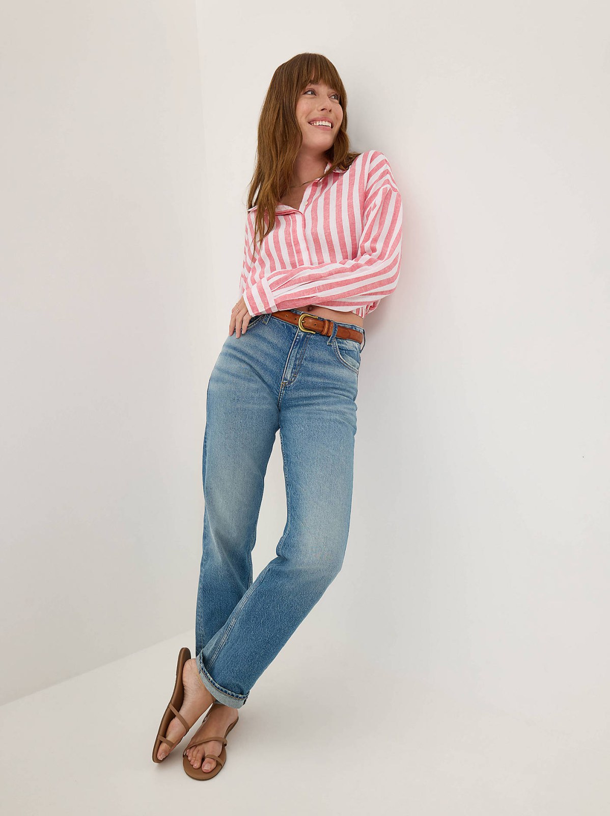 Women's Elastic Waist Pocketless Shirt - view 2