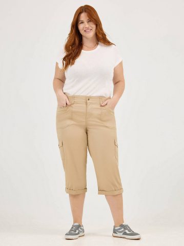 Women’s Relaxed Fit Austyn Cargo Capri (Plus)