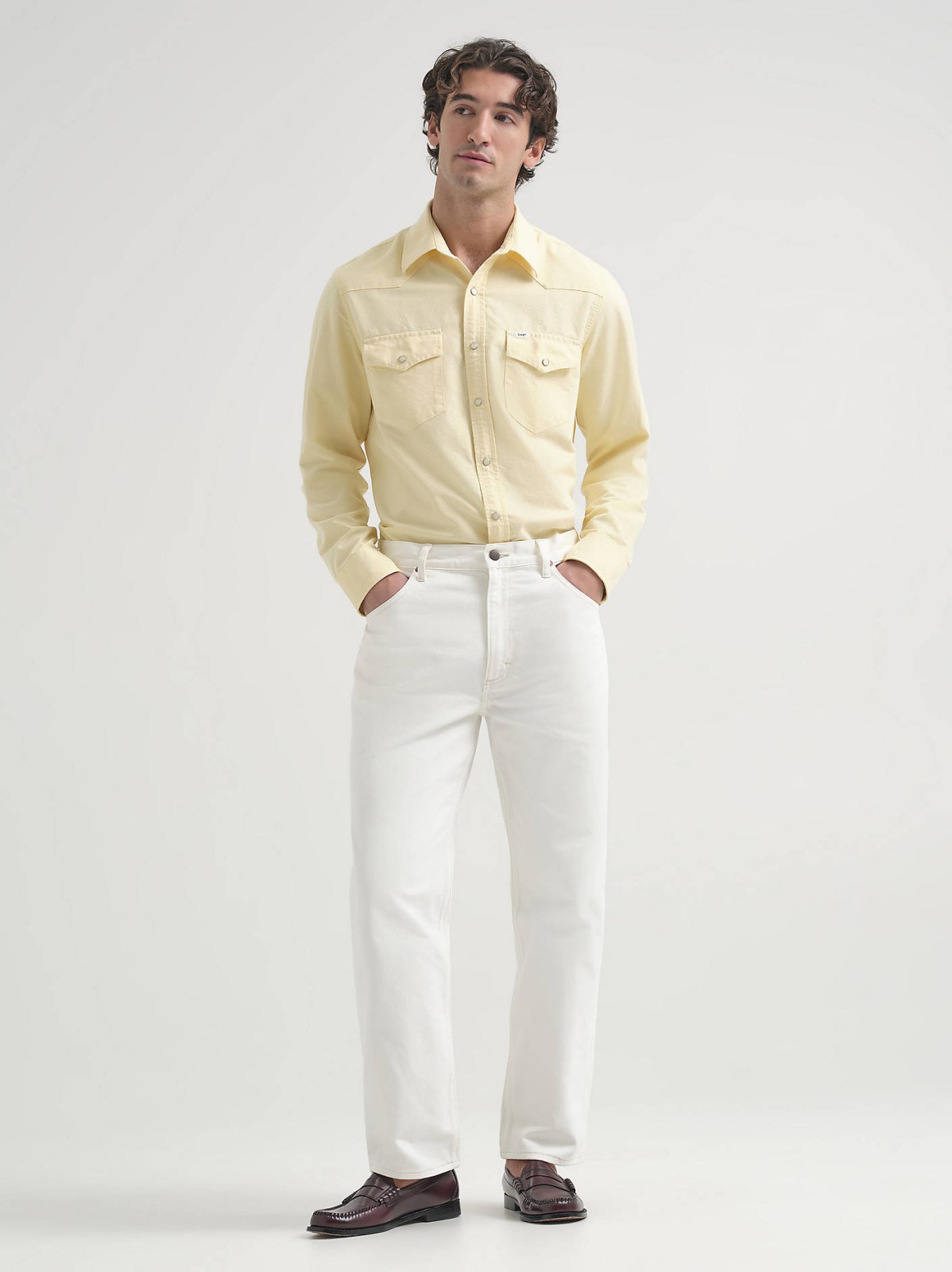 Men's Lee® x J.Crew Oxford Western Shirt - view 2