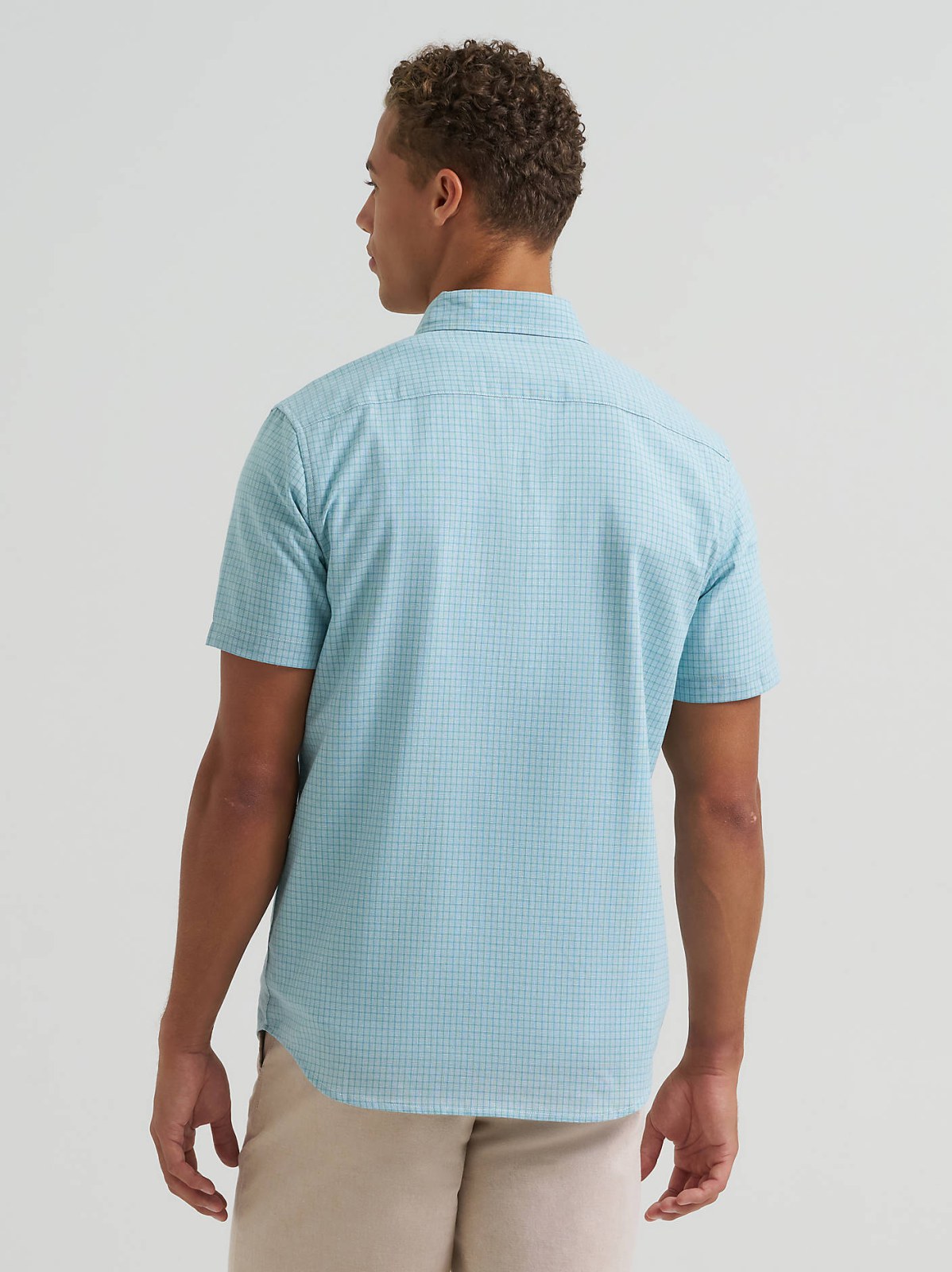 Men's One Pocket Plaid Button Down Shirt - view 2