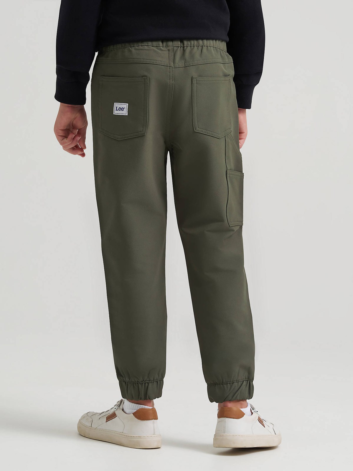 Boy's Brushed Back Tech Carpenter Jogger - view 3