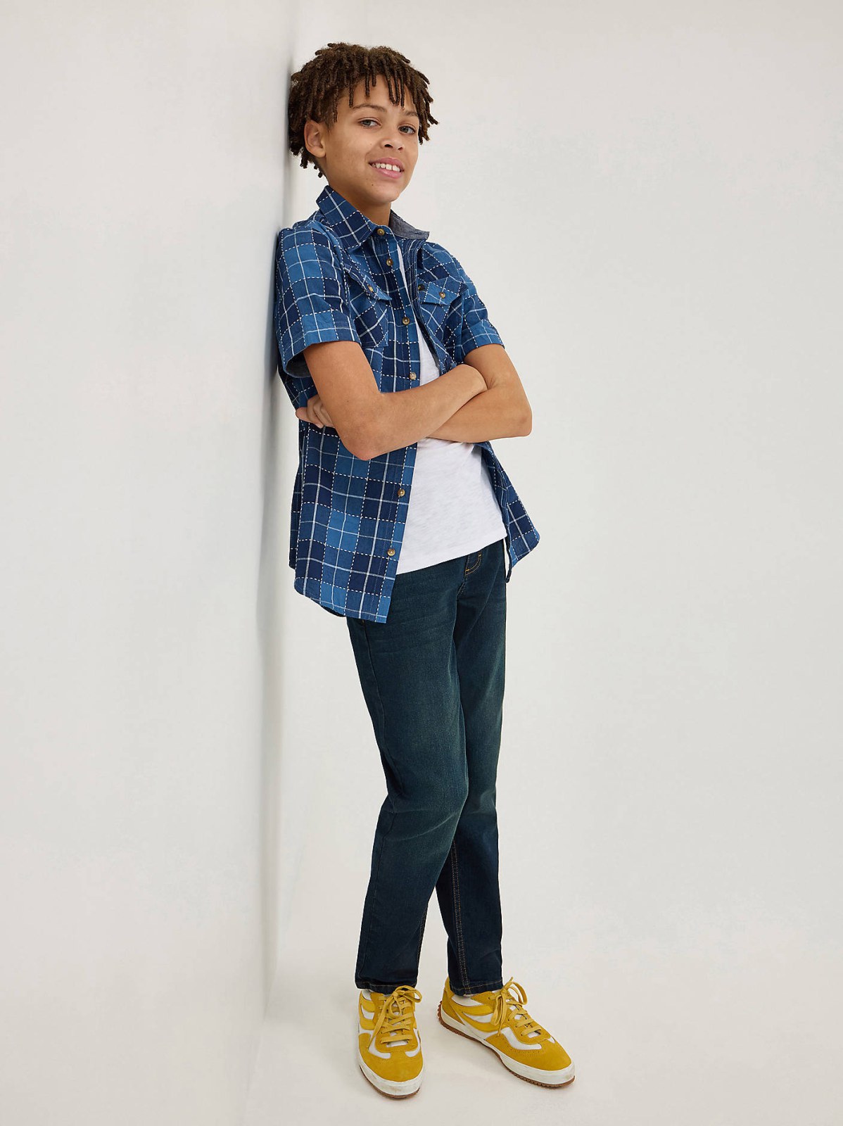 Boy's Slim Straight Stretch Jean - view 7