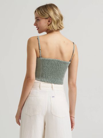Women's Detachable Straps Linen Tube Top