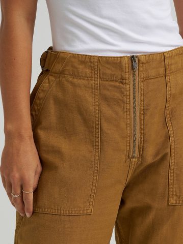 Women's High Rise Loose Utility Pant