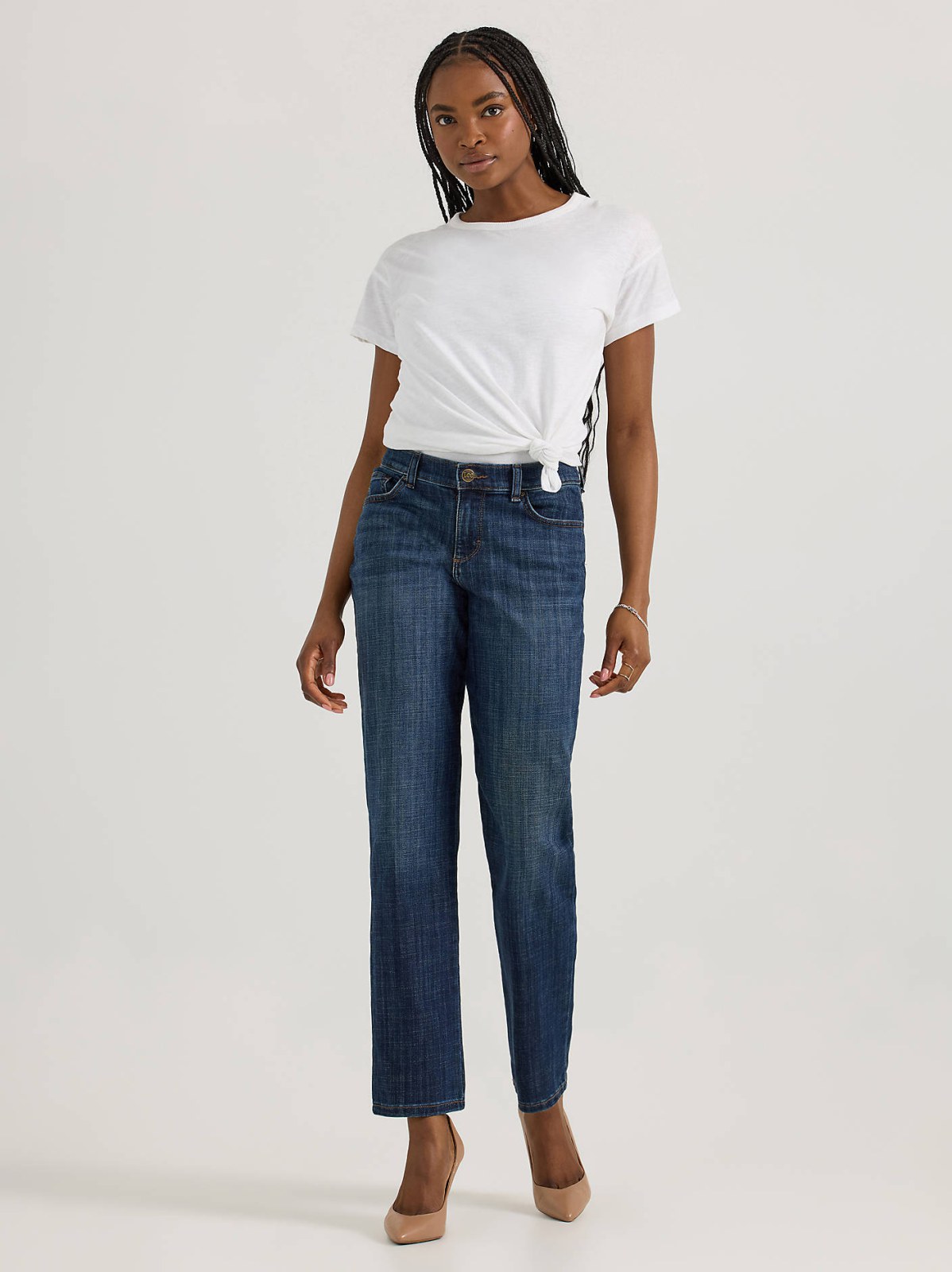 Women’s Stretch Relaxed Fit Straight Leg Jean