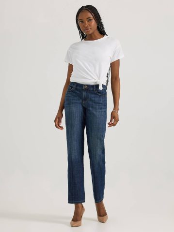 Women’s Stretch Relaxed Fit Straight Leg Jean