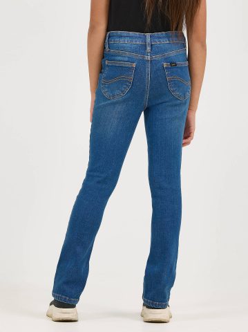 Girl's High Rise Flare Jean