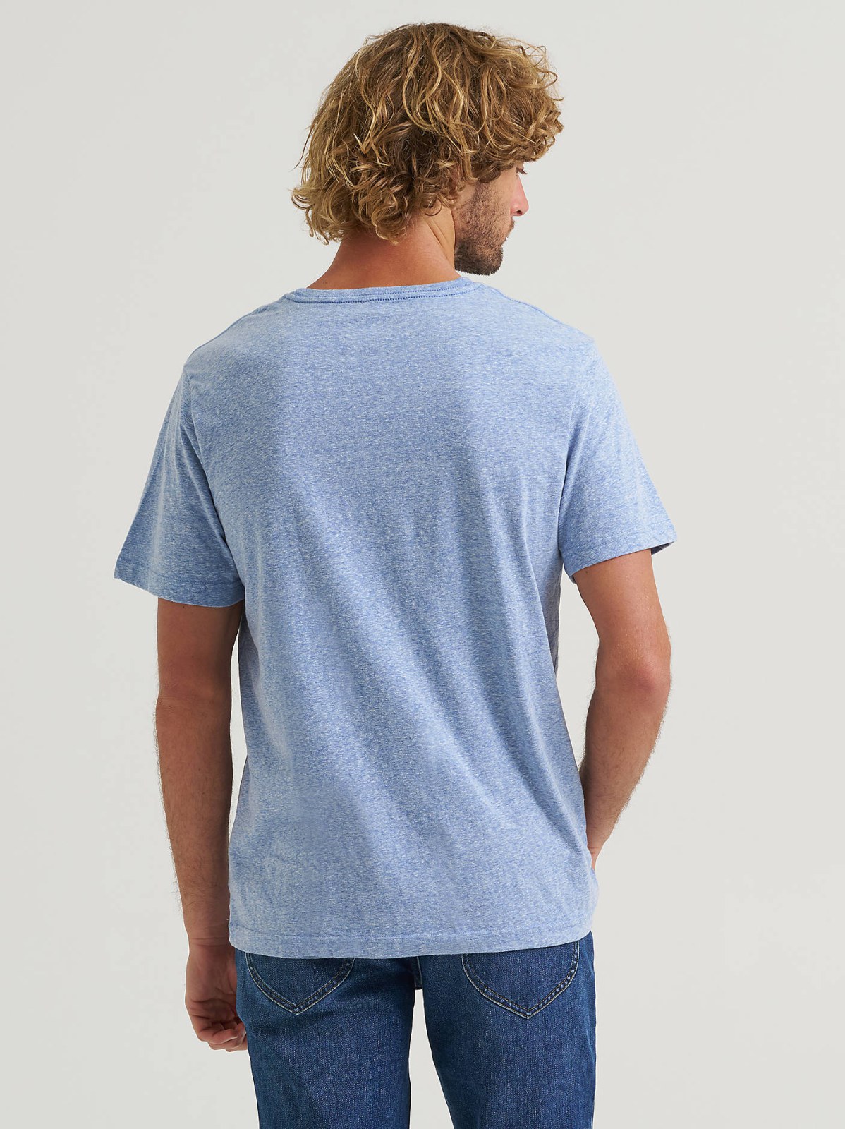 Men's Snow Heather Jersey Crew Tee - view 2