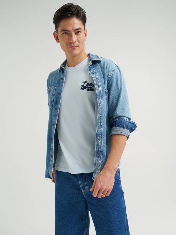 Men's Chainstitch Logo Tee
