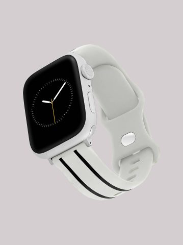 Stripe Silicone Universal Watchband