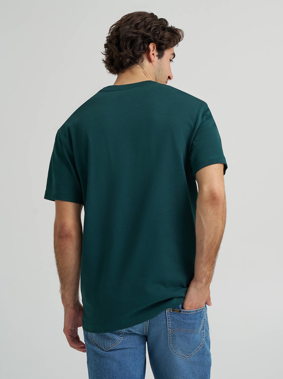 Men's Relaxed Fit Patch Logo Tee - view 3