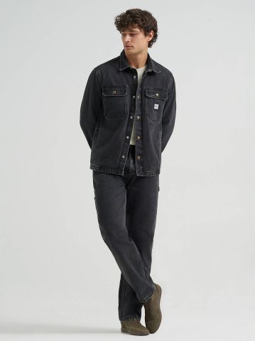 Men's Relaxed Fit Workwear Denim Overshirt
