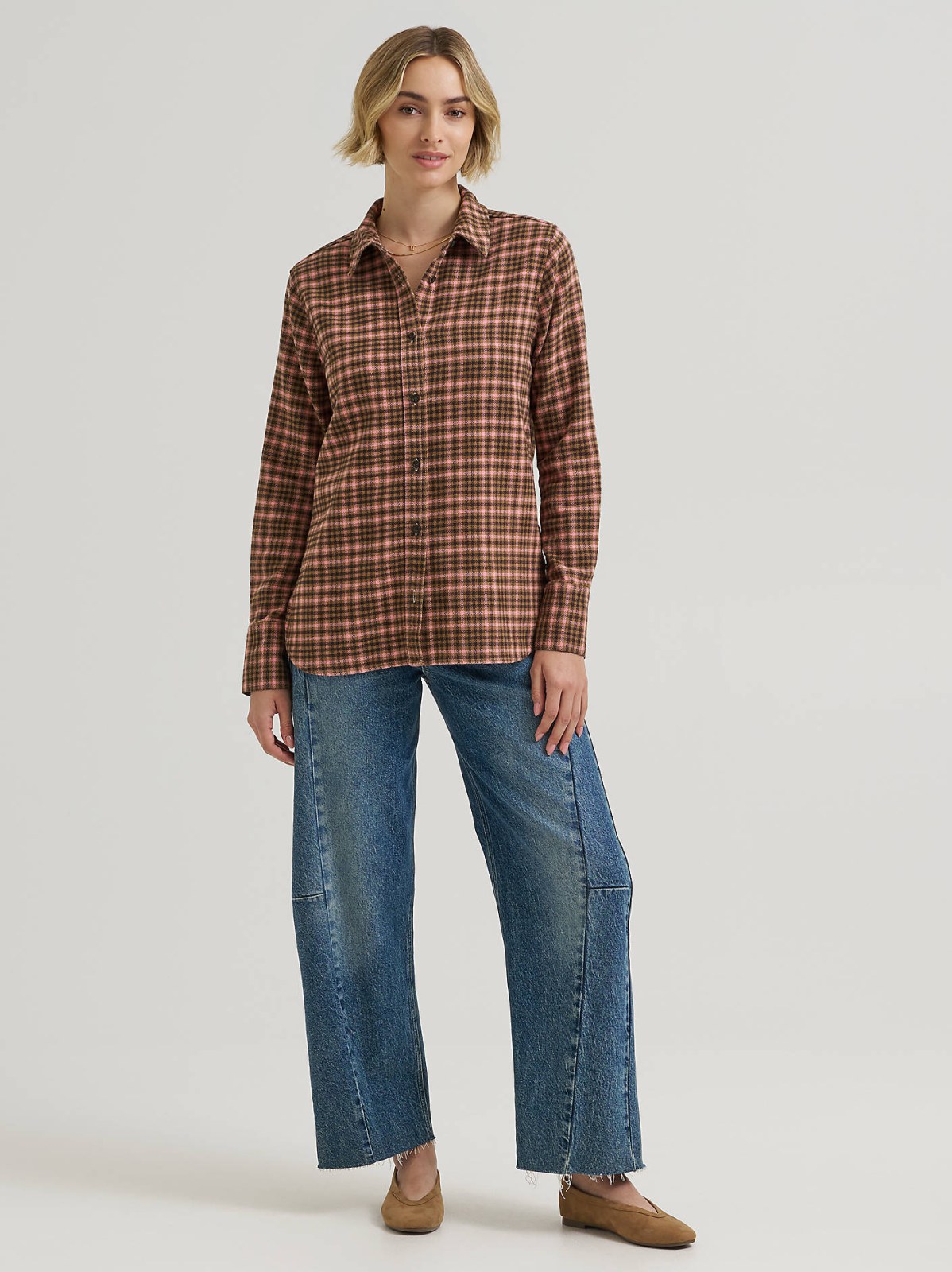 Women's Classic Button Down Shirt - view 4