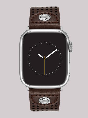 Perforated Vegan Leather Universal Watchband