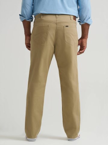 Men's Extreme Motion Relaxed Straight Twill Jean (Big & Tall)