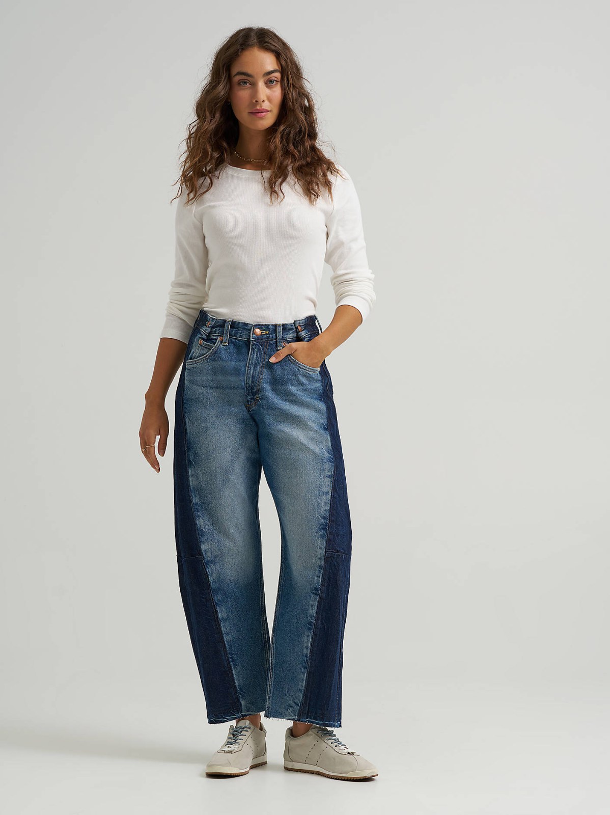Women's Adjustable Low Slung Barrel Rider™ Jean