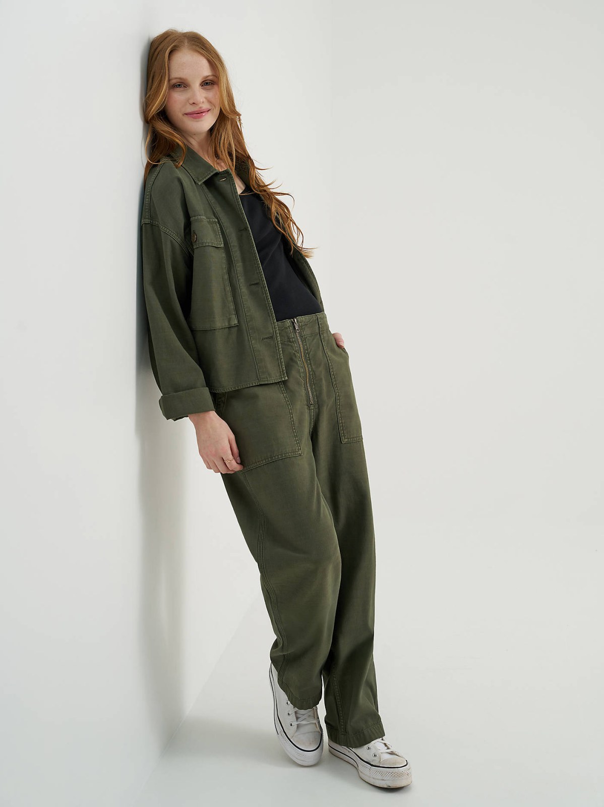 Women's High Rise Loose Utility Pant - view 7